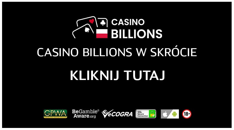 Casino Billions Polska w skrócie -Youtube