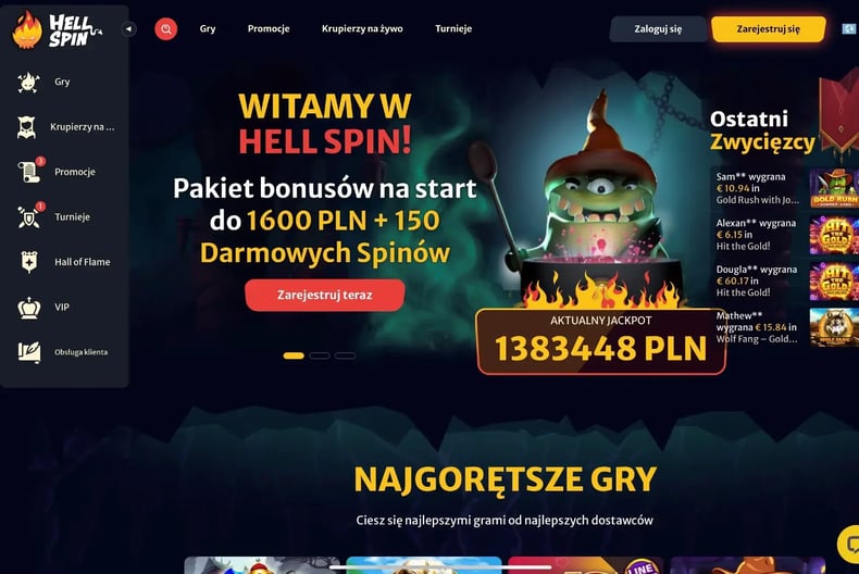 Jak rozpocząć grę w kasynie online HellSpin.